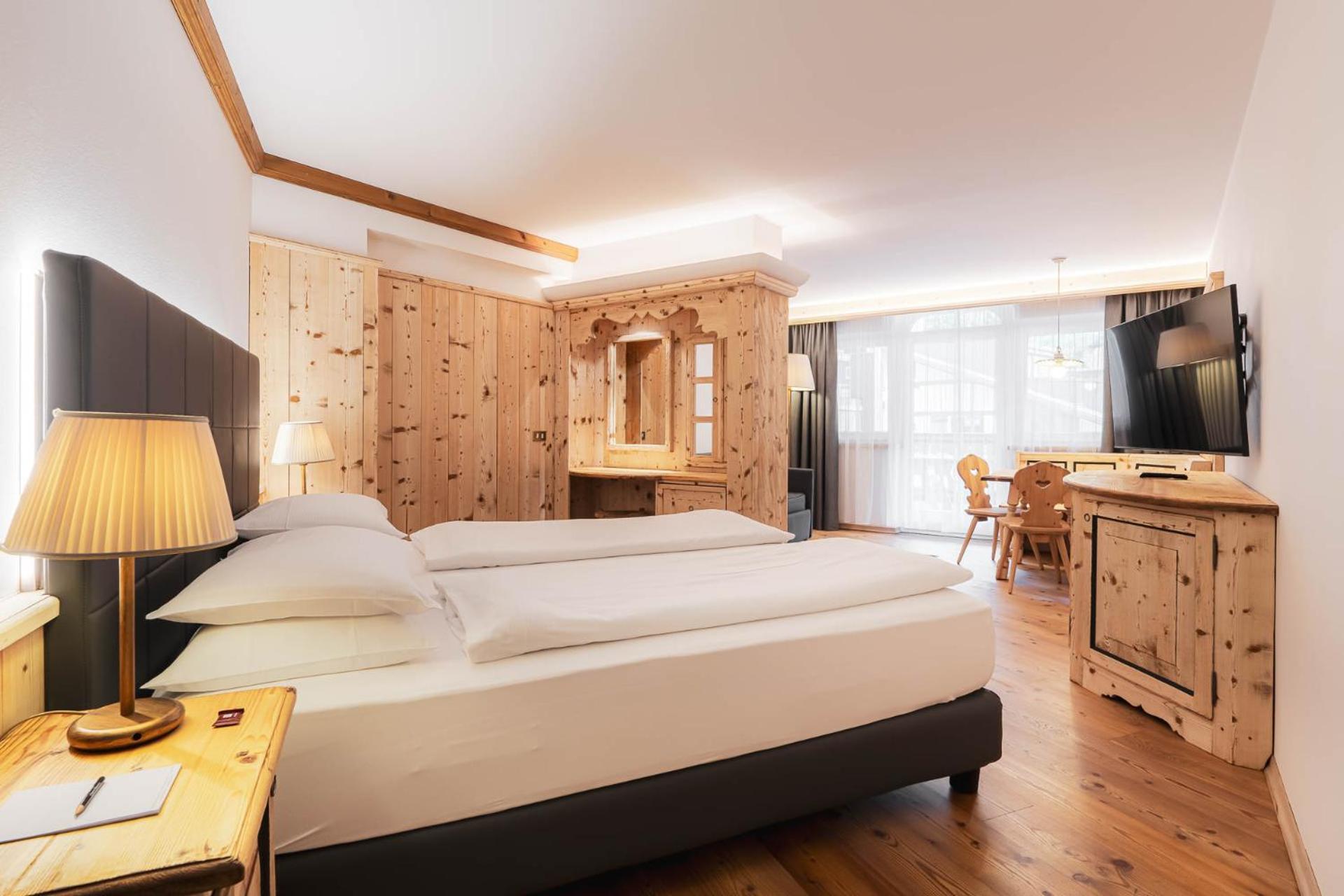 Croce Bianca Leisure & Spa Hotel Canazei Kültér fotó